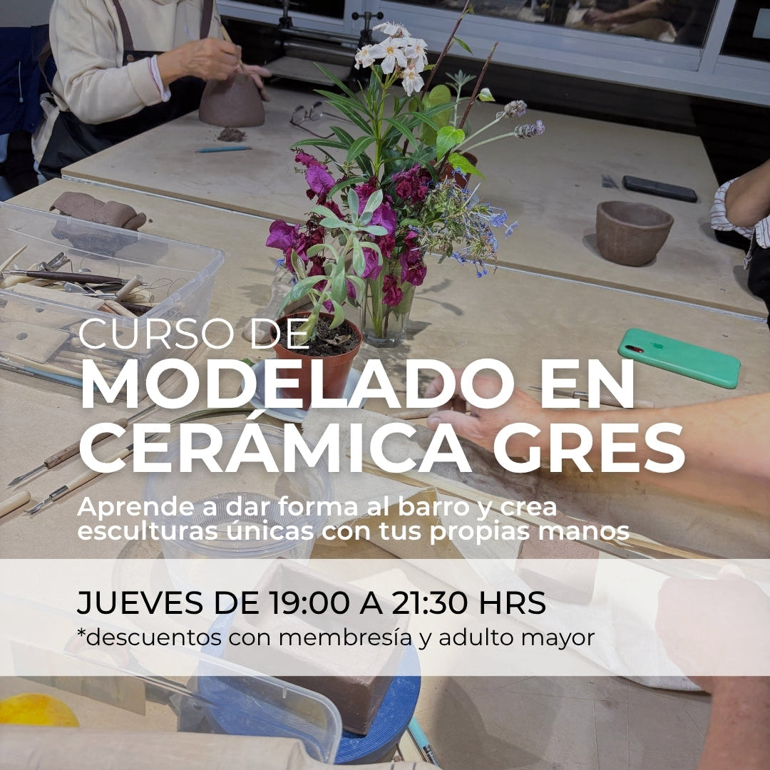 Curso de Modelado Cerámica Gres