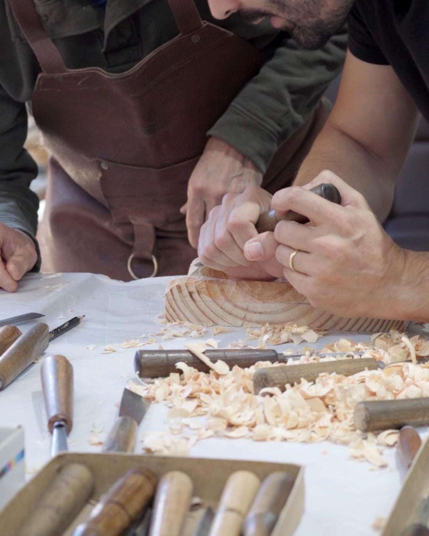 Curso de tallado en madera