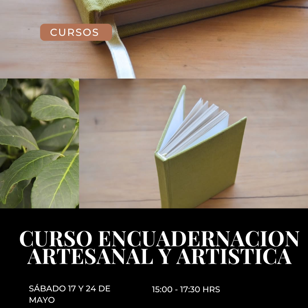 Curso de Encuadernación Artesanal y Artística.
