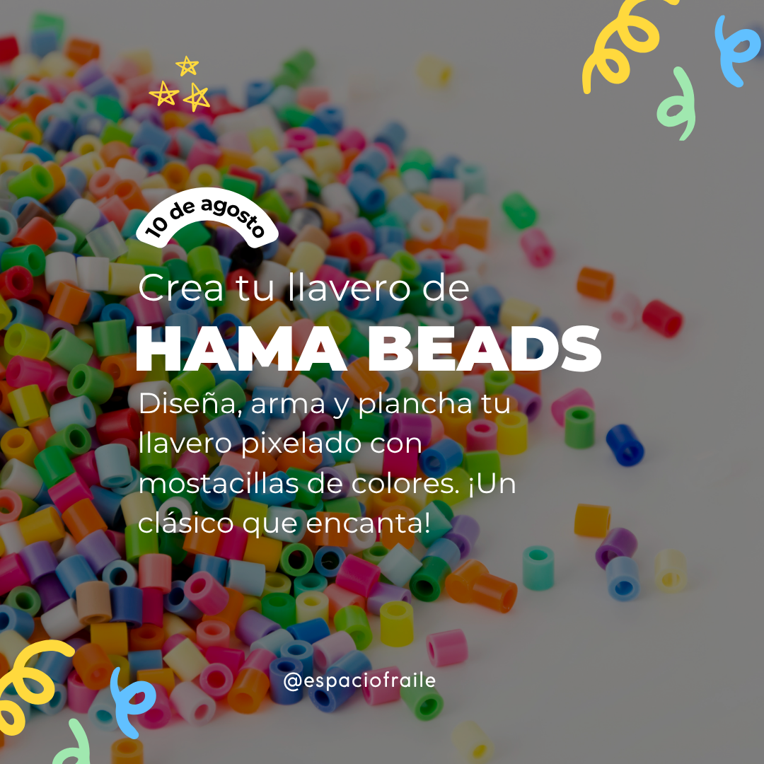 Taller “Crea tu llavero de hama beads”