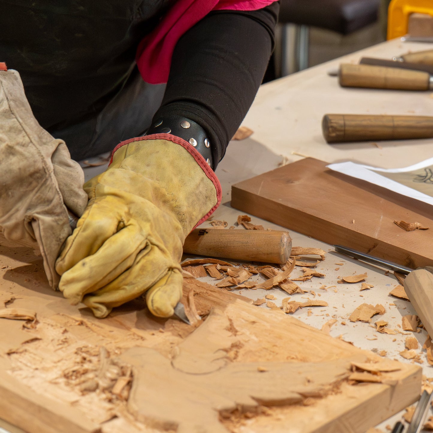 Curso de tallado en madera