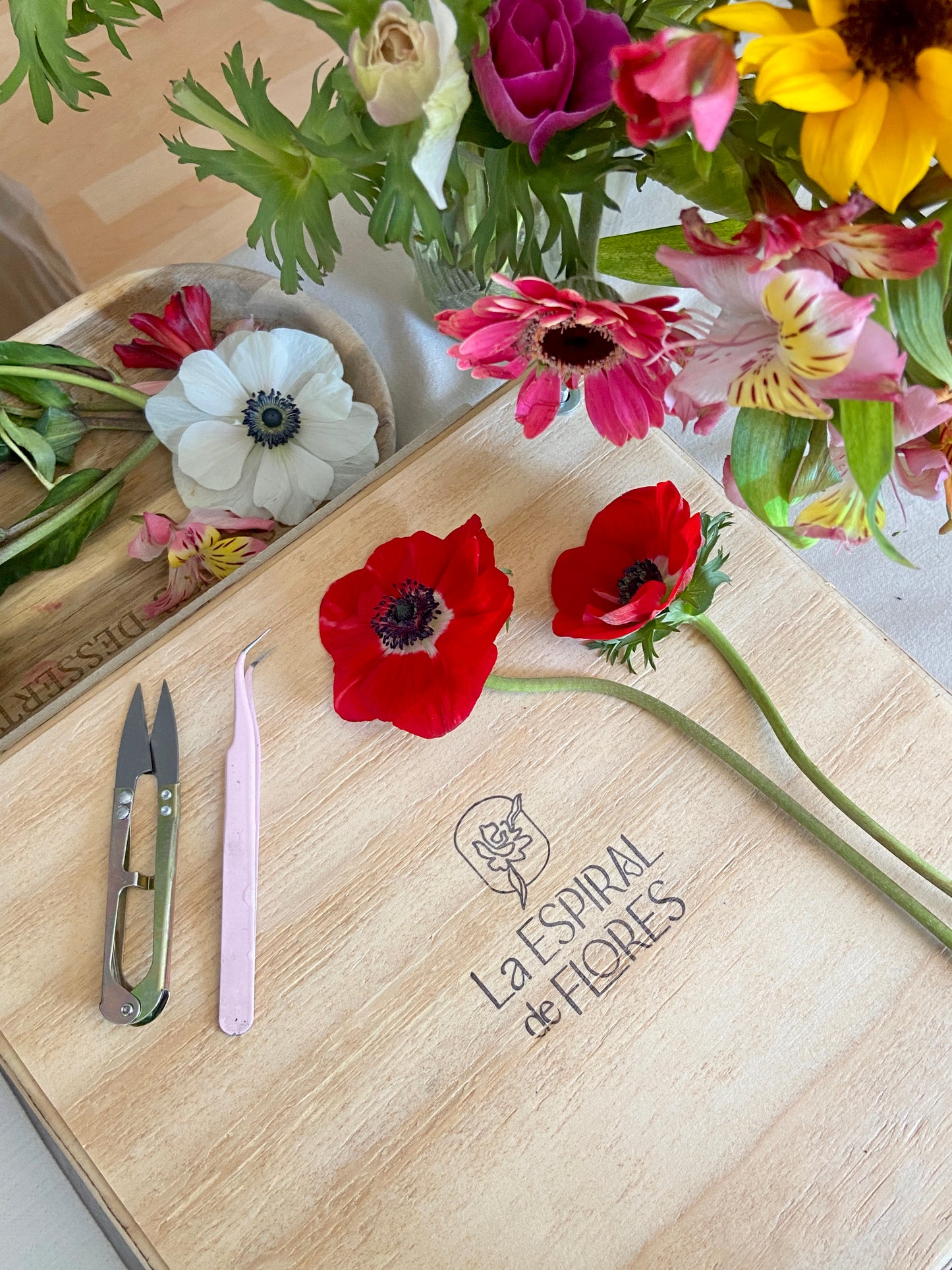 Taller Prensado Floral