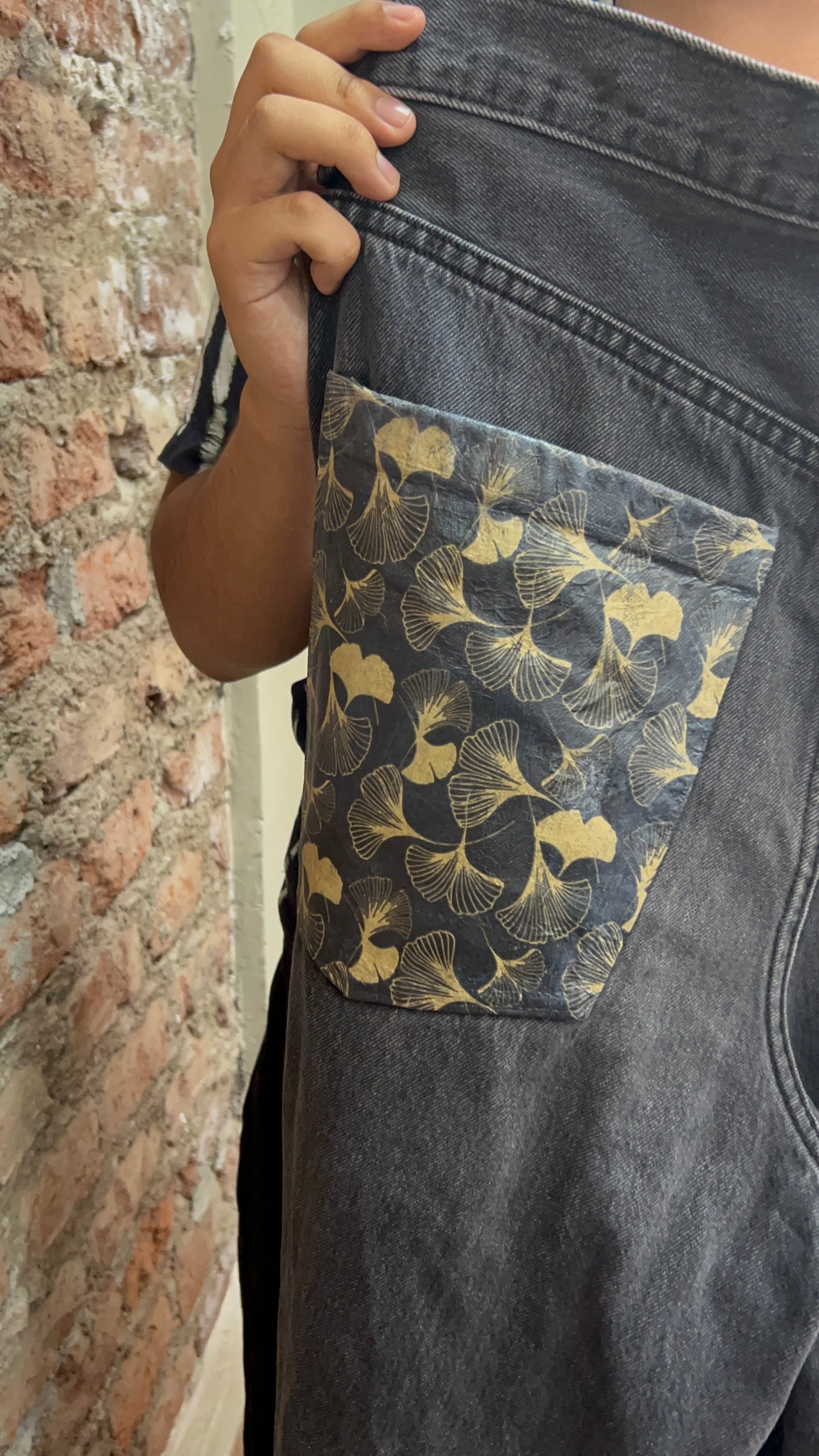 Decora Bolsillo de Jeans con Servilleta
