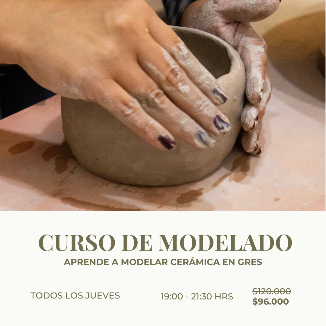 Curso de Modelado Cerámica Gres