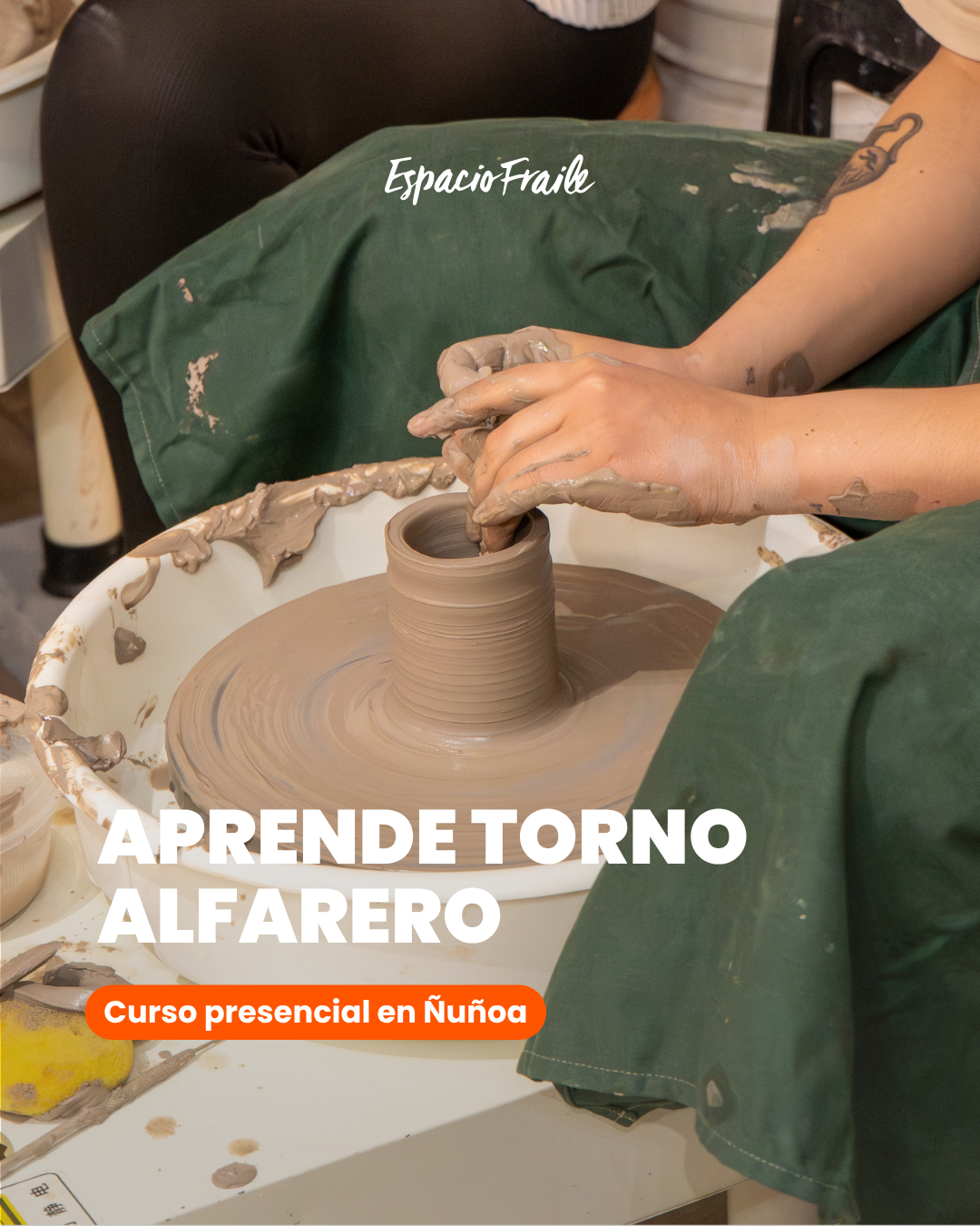 Curso de Torno en Espacio Fraile, Ñuñoa