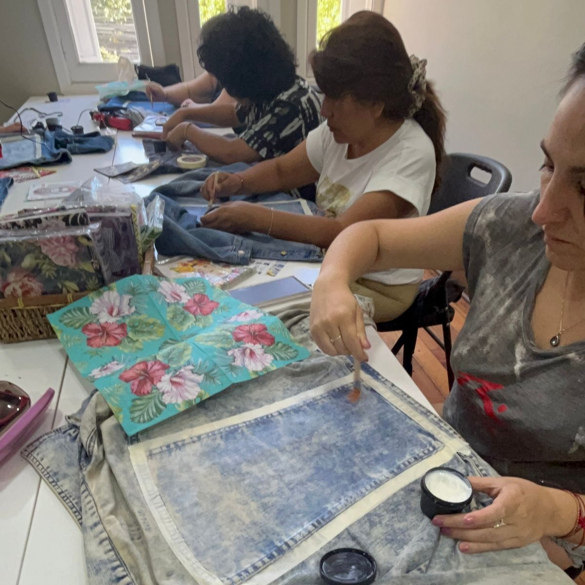 Decora con Servilleta tu Chaqueta