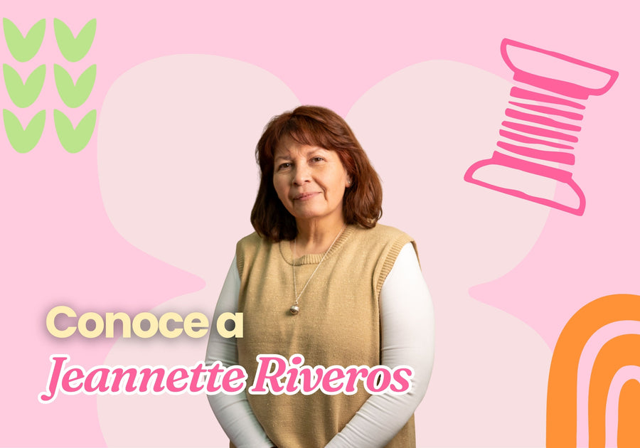 Conoce a Jeannette Riveros, nuestra profesora de costura