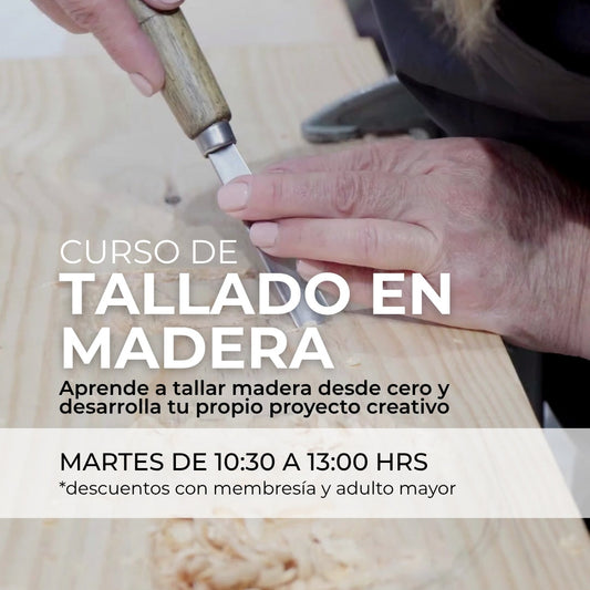 Curso de tallado en madera