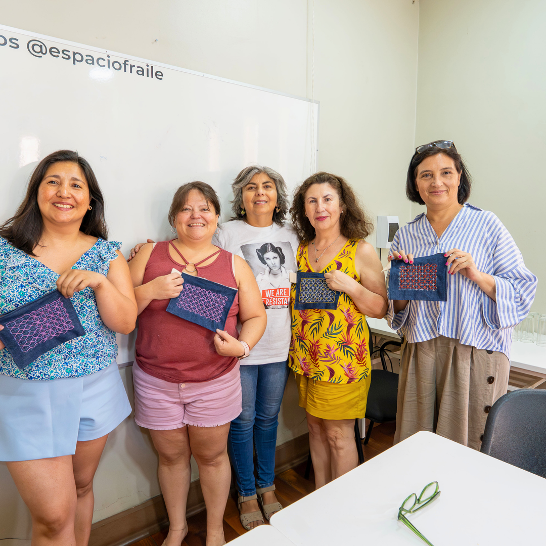 Borda en Sashiko desde cero 5