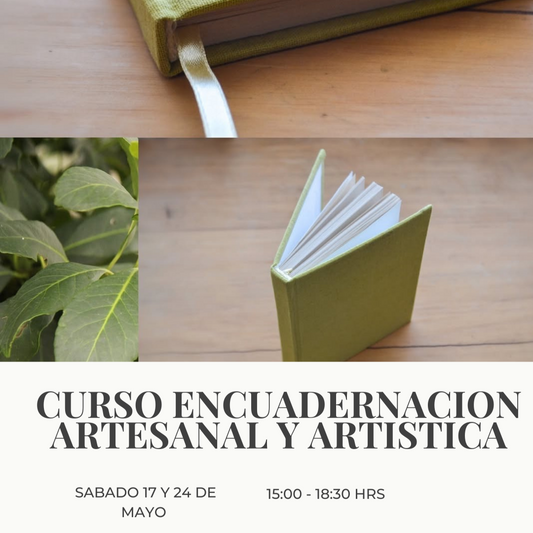 Curso de Encuadernación Artesanal y Artística.