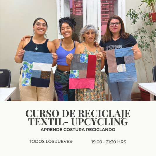 Curso de costura y reciclaje textil