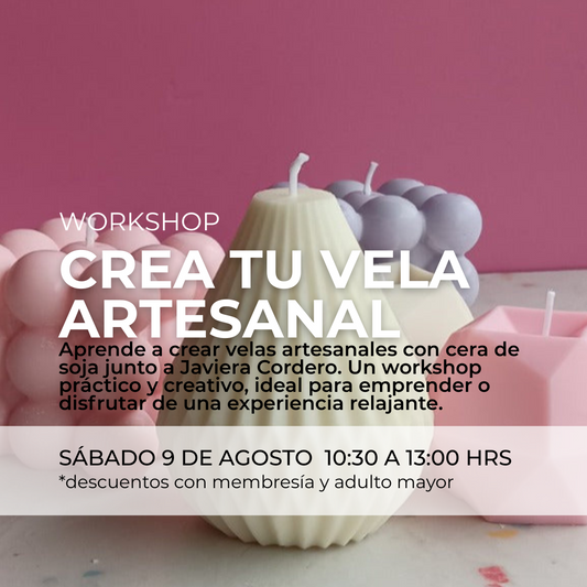 Workshop  "Crea tu Vela Artesanal"