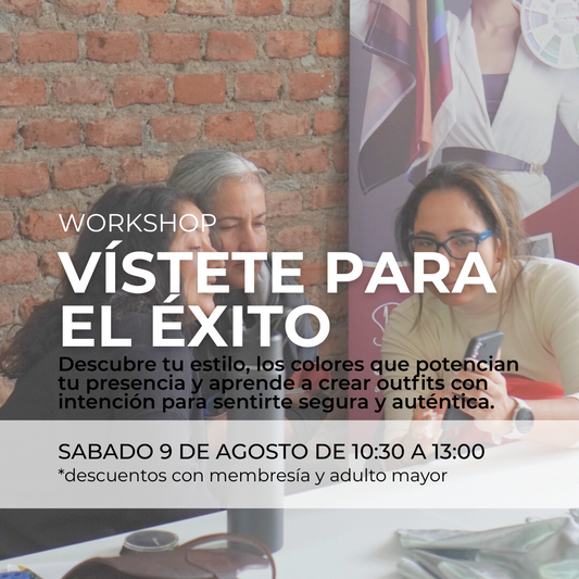 Workshop "Vístete para el Éxito"