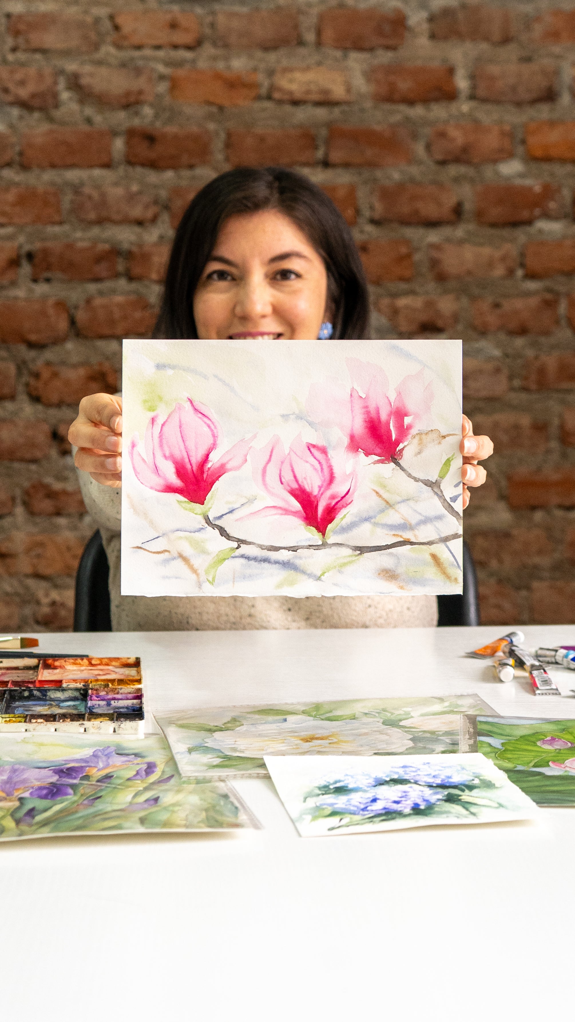 Curso de Acuarela Floral