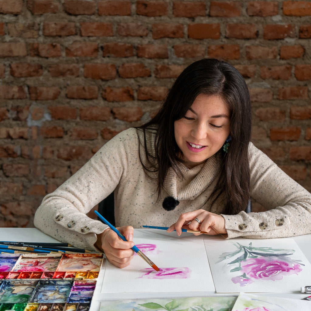 Curso de Acuarela Floral