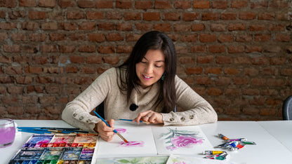 Curso de Acuarela Floral