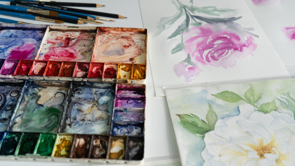 Curso de Acuarela Floral