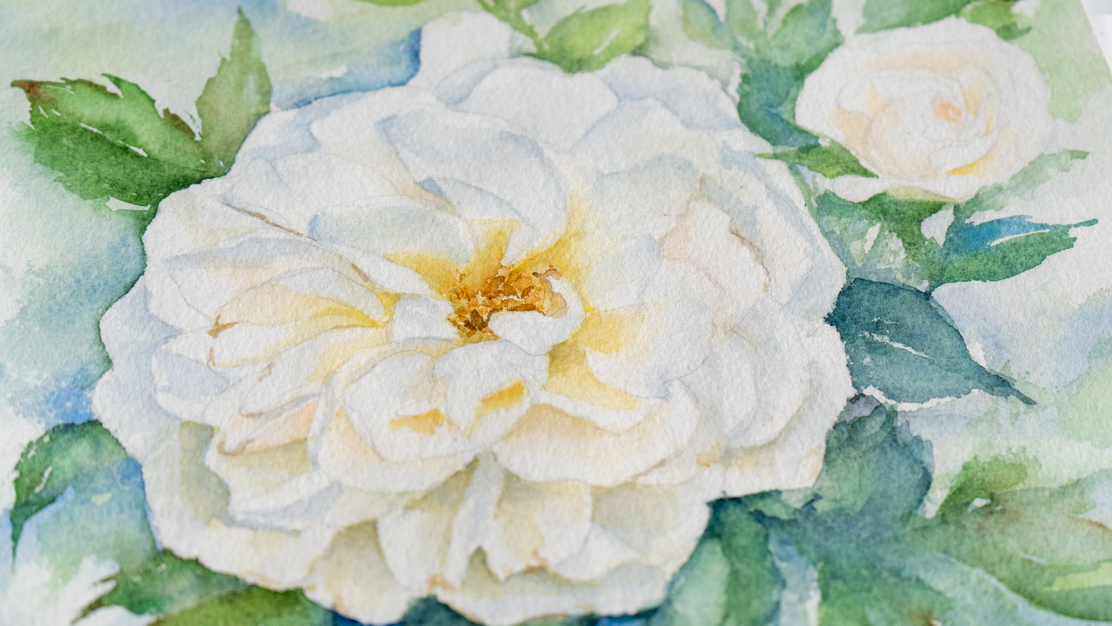 Curso de Acuarela Floral