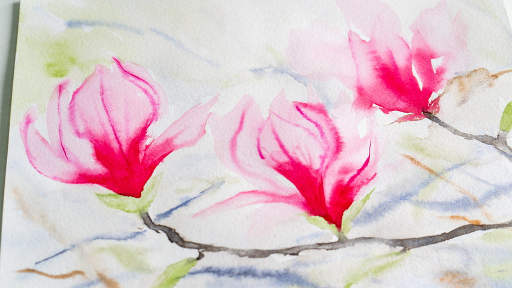 Curso de Acuarela Floral