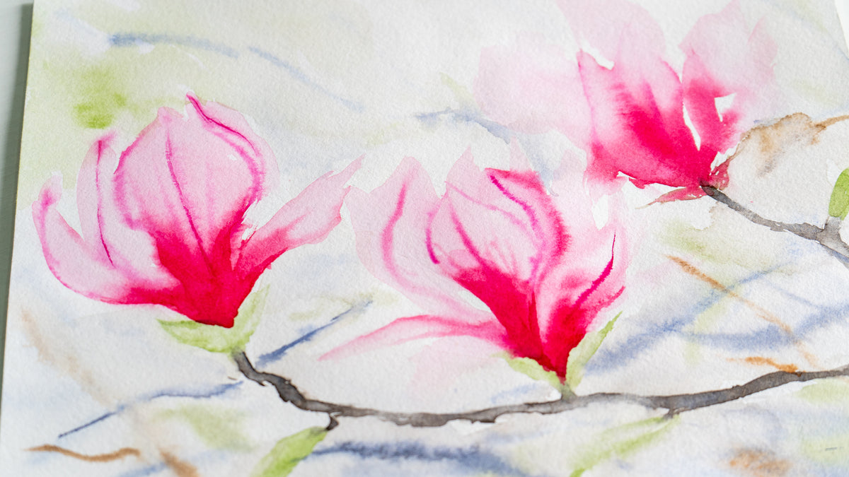 Curso de Acuarela Floral