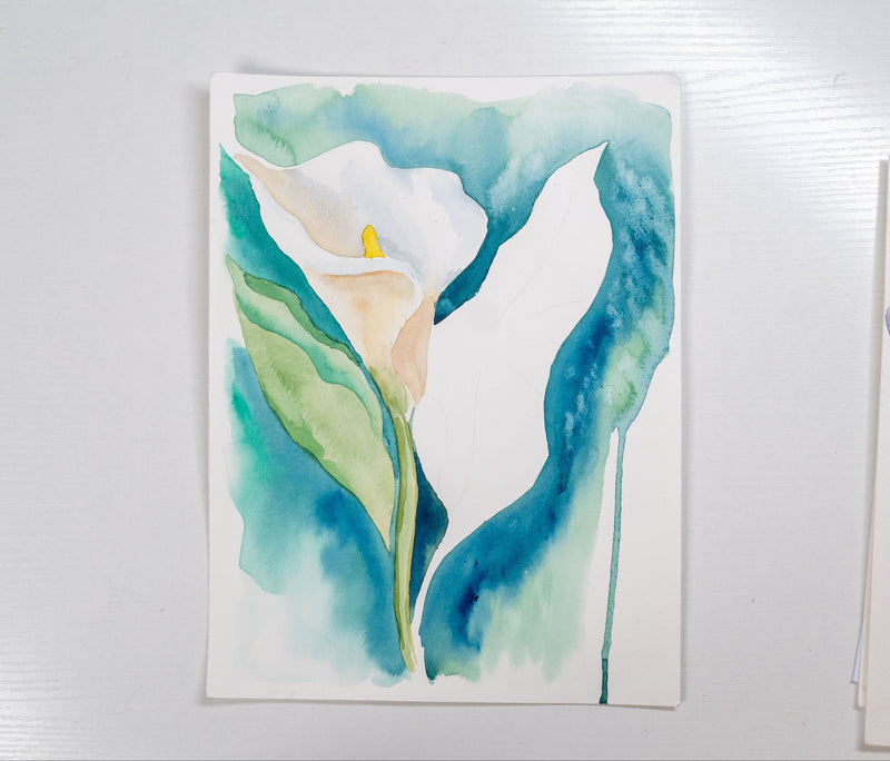 Curso de Acuarela Floral