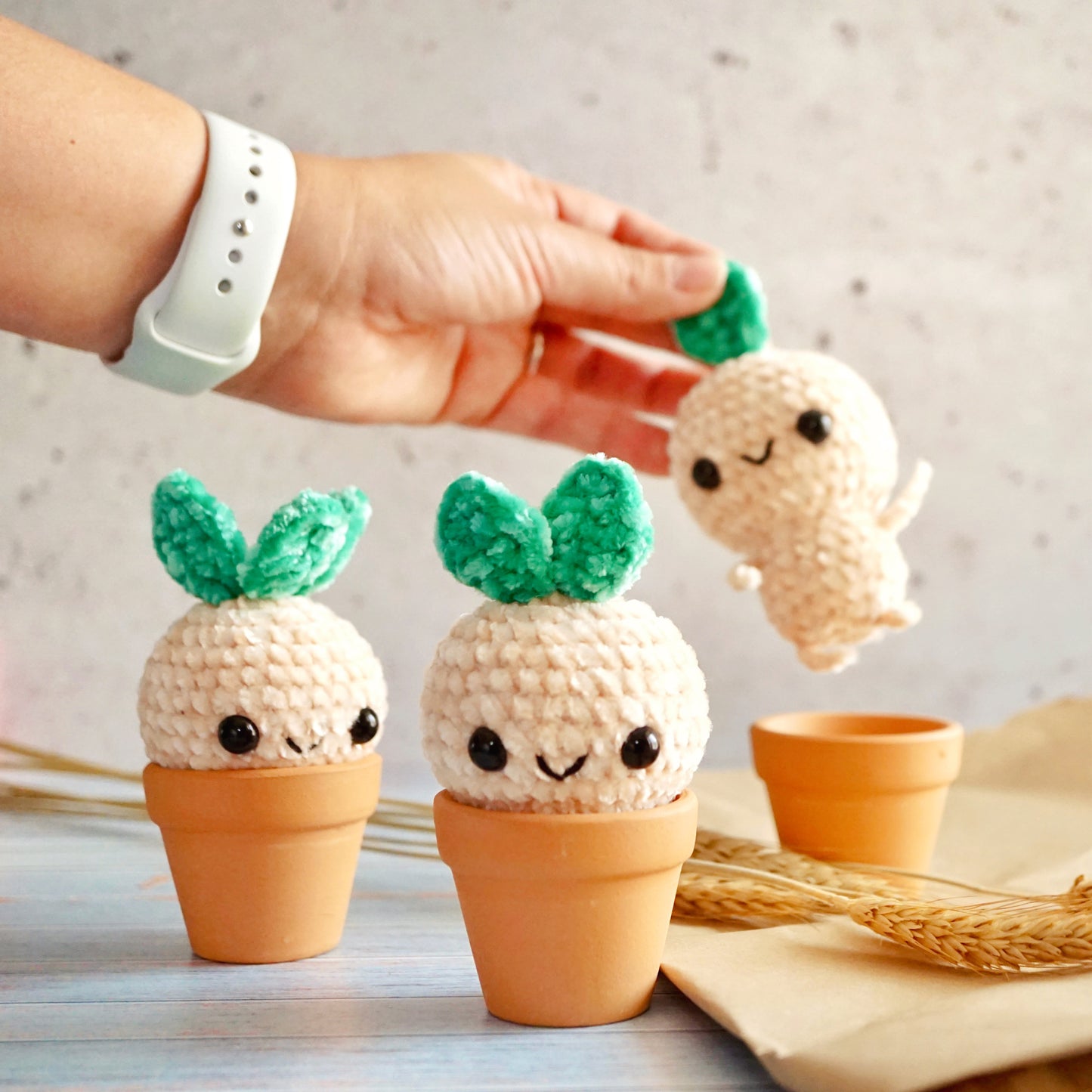 Puntadas básicas para amigurumis