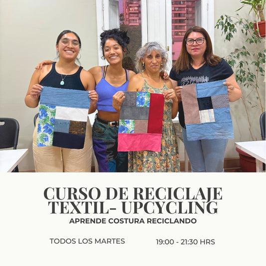 Curso de costura y reciclaje textil
