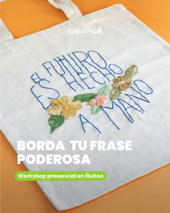 Borda tu frase poderosa