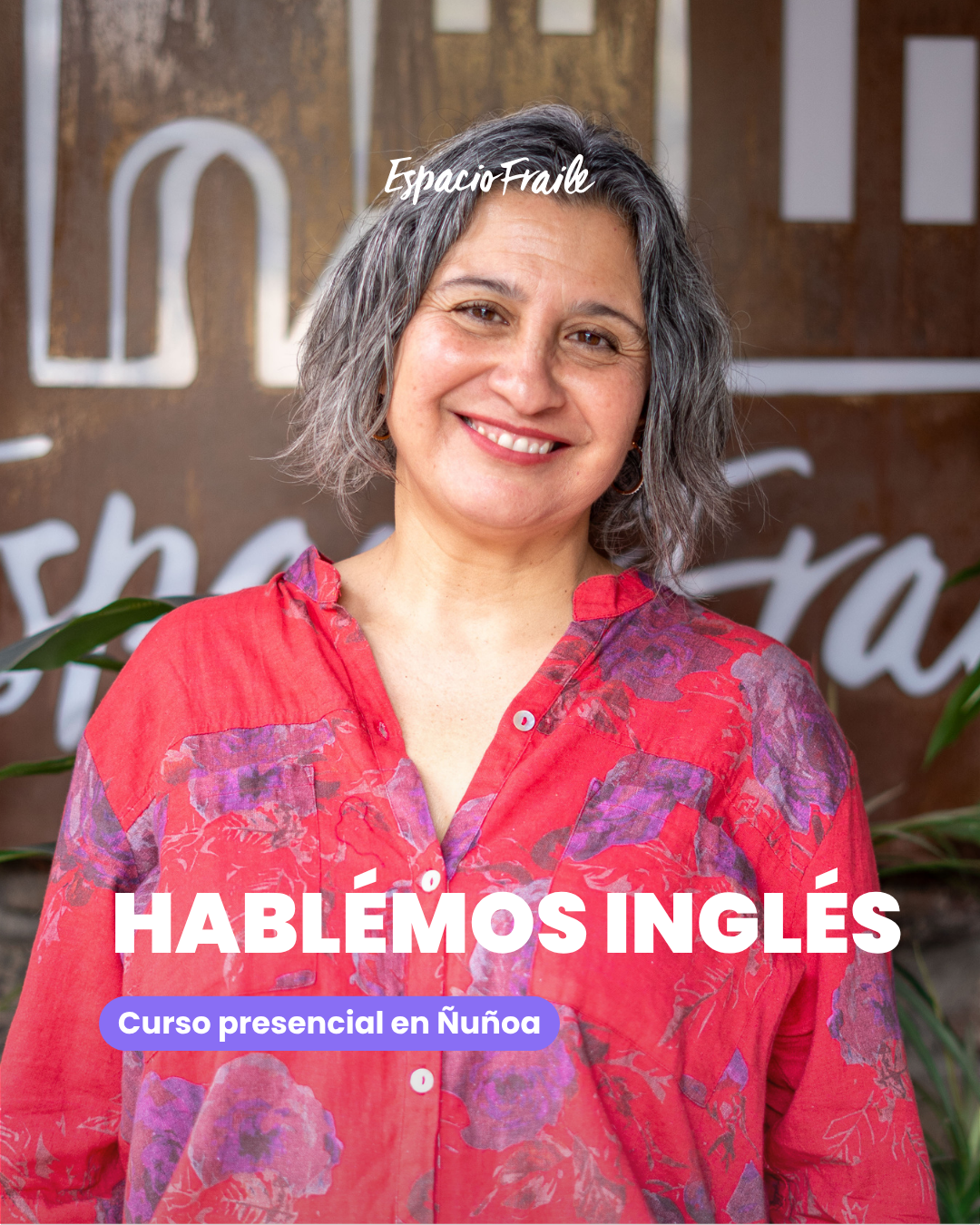 Curso "Hablemos inglés" en Espacio Fraile, Ñuñoa