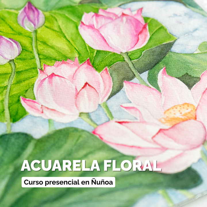 Curso de Acuarela Floral