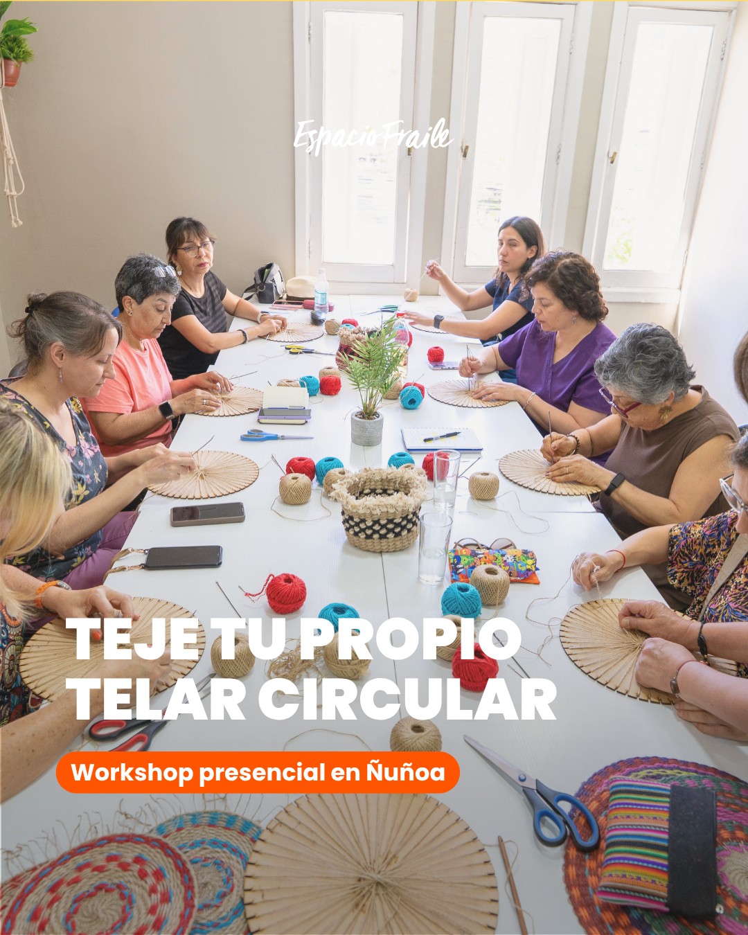 Teje tu propio Telar Circular
