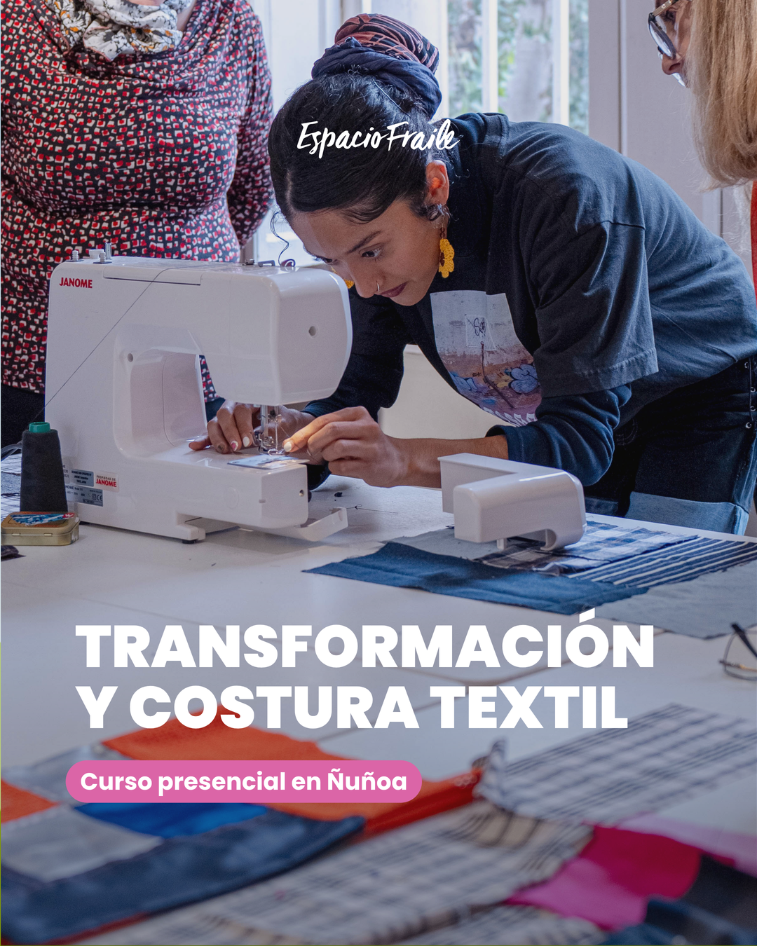 Curso de Costura y Transformación textil