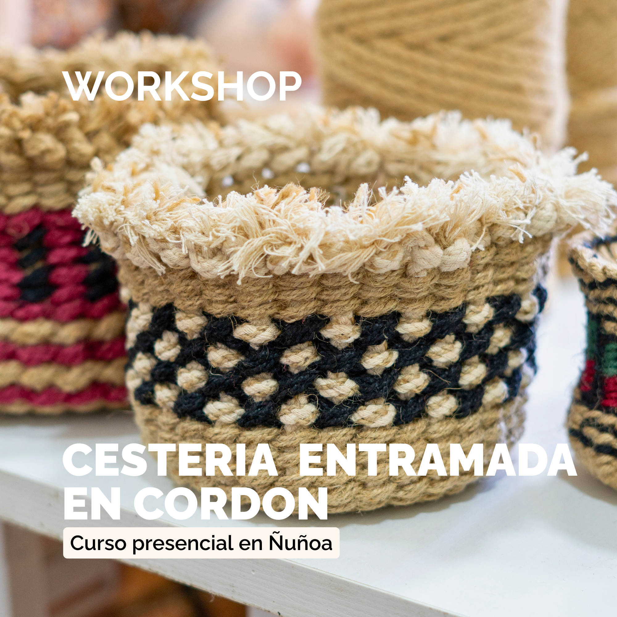 Workshop "Cestería Entramada"