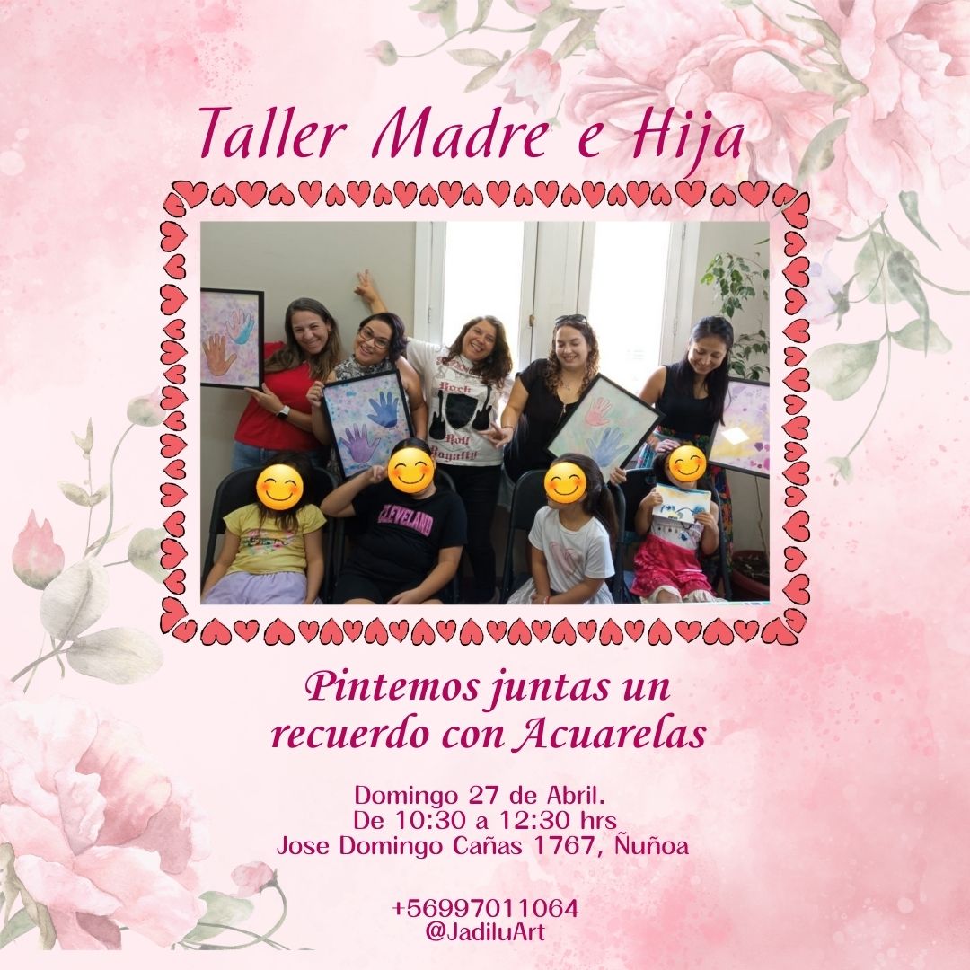 Taller "Madre e Hija" con Acuarelas