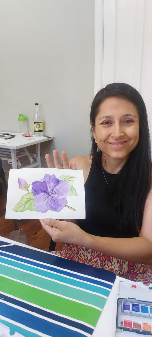 Creatividad y Bienestar Semanal con Acuarelas