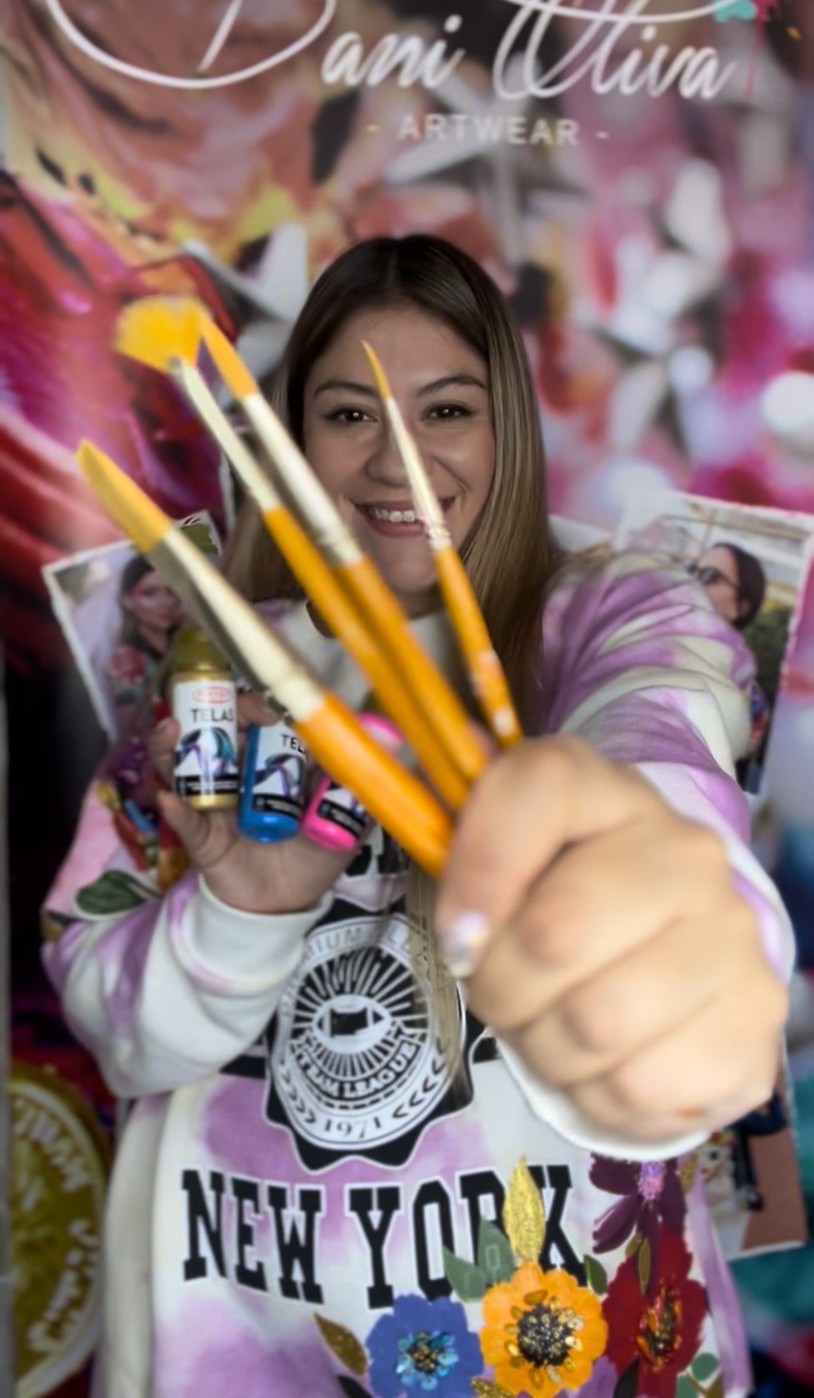 Workshop "Pinceladas de estilo" con @ladanioliva